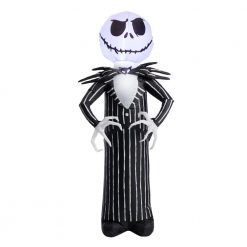 Halloween Inflatables Disney 3.5 Ft. Standing Jack Skellington Halloween Inflatable