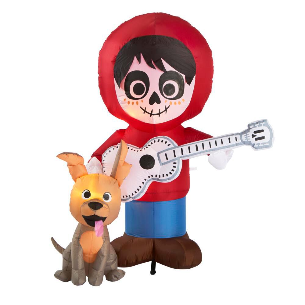 Disney 6 Ft. Coco Miguel And Dante Inflatable 3 Disney 6 Ft. Coco Miguel And Dante Inflatable