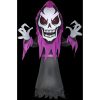 Gemmy 10 Ft. H Skeleton Reaper With Red LED Eyes-Giant Halloween Inflatable 1 Gemmy 10 Ft. H Skeleton Reaper With Red LED Eyes-Giant Halloween Inflatable