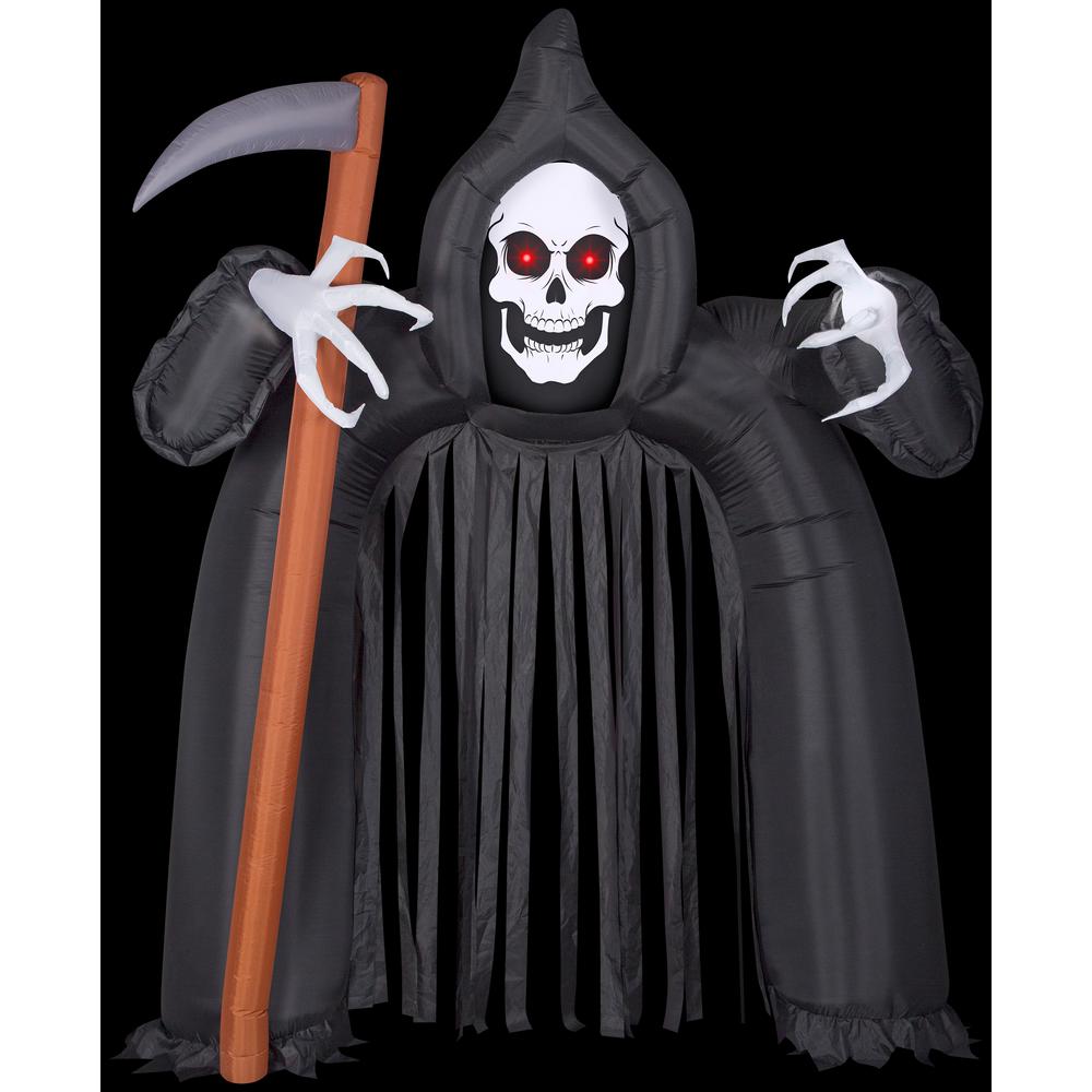 BEST in sales Halloween Inflatables Gemmy 9 Ft. H ArchwayReaper With