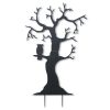 Halloween Yard Decor Gerson 72.5 In. H Metal Tree Silhouette Yard Decoration 2 Halloween Yard Decor Gerson 72.5 In. H Metal Tree Silhouette Yard Decoration