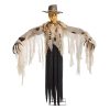 Home Accents Holiday 6 Ft. Animated LED Flaming Scarecrow Halloween Yard Decor