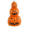 Home Accents Holiday 26.5 In. Halloween 3-Piece Stackable Jack-O-Lanterns