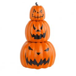 Home Accents Holiday 26.5 In. Halloween 3-Piece Stackable Jack-O-Lanterns