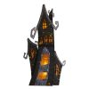 Home Accents Holiday 6.5 Ft. LED Warm White Haunted House Halloween Yard Decor