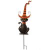 National Tree Company 46 In. Black Halloween Cat Ground Stake