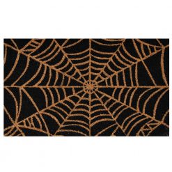 Calloway Mills Scary Web 17 In. X 29 In. Coir Door Mat Halloween Doormats