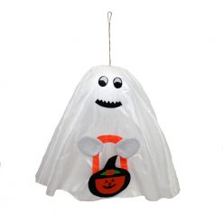 Worth Imports 17 In. Halloween Hanging Ghost (Set Of 4) Halloween Props