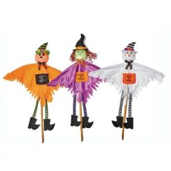 Halloween Yard Decor Worth Imports 48 In. Halloween Greeter On Stick (Set Of 3)